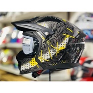 SPYDER NEO CORE Dual Sport Helmet + 2 Spare Visor (SHRED)