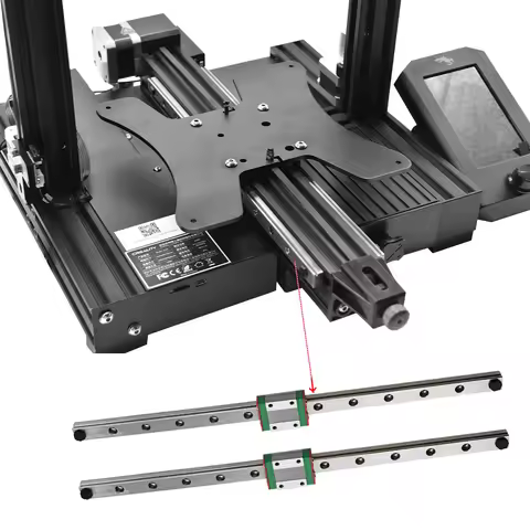 Ender 3/Pro/S1/Ender 3 V2 3D Printer Upgarde Kits Y Axis Linear Rail Kit X Axis Upgrade Kits with Br