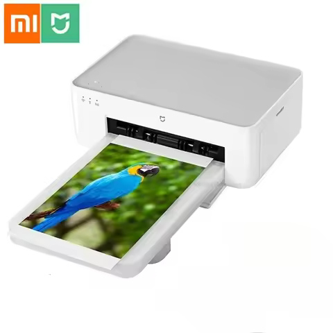 New Xiaomi Mijia Photo Printer 1S Wifi Multifunctional Mini Portable Smart APP Control Waterproof HD