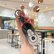 Suitable for 2024 Mercedes-Benz GLC Key Cover GLC300L Car GLC260L C260L Shell EQE350 Men's Bag Buckl