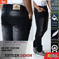 Men's denim pants - FIFTEEN DENIM Men's Slimfit Streetwear Jeans Original New Fifteen Denim Men's Je