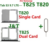 Sim Tray For Samsung Galaxy Tab S3 9.7 LTE T825 T820 T827 Sim Card Tray Slot Holder Reader SD Slot Adapter