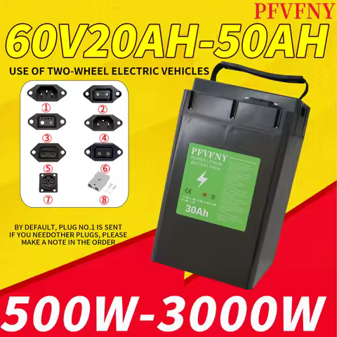 Air transportation, 60V 21700 lithium-ion battery 20Ah-50Ah BMS protection, 500W-3000W power usage