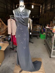 梵筑中國風緞面刺繡漸層長禮服 服飾 演戲.媽媽裝.主題派對.活動（全新、二手、租借、瑕疵出清）#54