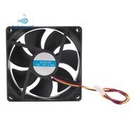 3 Pin 90mm 25mm Cooler Fan Heatsink Cooling Radiator For Computer PC CPU 12V