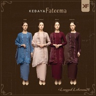 KURUNG FACTORY Kebaya Fateema Labuh Baju Raya 2026 Material Chiffon Lining