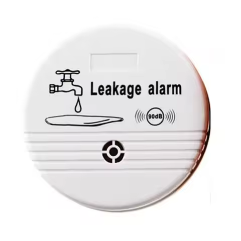 Wireless Water Alarm Independent Battery Water Alarm Sensor Detector 90dB Sounder Water Leakage Alar