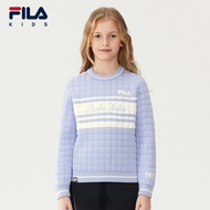 FILA KIDS FILA ORIGINALE   Girl's Knit Sweater (Purple)