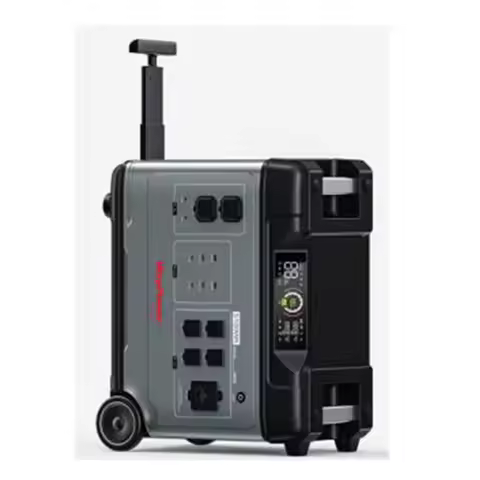 Factory Outdoor Camping 5kwh Mobile Solar Rechargeable Lithium Battery Energy Storage Suitcase 5000w