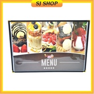A3 Clear Case Menu / Menu Holder / Card Case