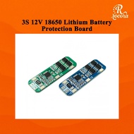 3S 12V 18650 Lithium Battery Protection Board BMS 11.1V 12.6V Overcharge Overdischarge 10A Peak Over
