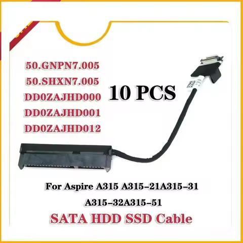 10 strip new for Acer Aspire A315-21 A315-31 A315-51 A315-51 A315-32 HDD hard disk cab. Zaj connecto