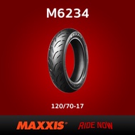 ยางมอเตอร์ไซค์ MAXXIS M6233-6234 ขอบ17 CBR  NINJA250  M-SLAZ  R3  R15  MT03 ( 110/70-17 120/70-17 13