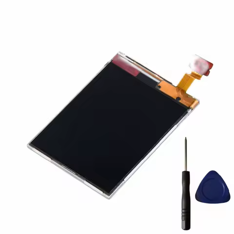 Black LCD display screen, replacement type, for Nokia 6300 5320 5310 E51 3120C 6120c 6120 7610S 6500