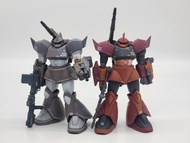 Zeonography 3006a, 3006b 真紅勇士＆白狼勇士/格魯古古(1 set 2隻)fix gundam, gffmc, No metal build, mb, robot