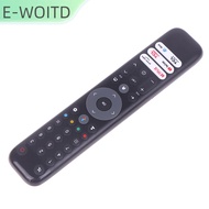 【E-WOITD】 รีโมทควบคุมด้วยเสียงใหม่1ชิ้น RC833 GUB1สำหรับ TCL QLED Smart Google TV 50 55 65 75C645 P7