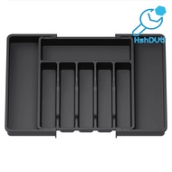 Cutlery Box Expandable Drawer Organizer Adjustable Width Compact Design Easy Access Compartment Tabl
