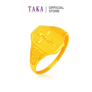 TAKA Jewellery 916 Gold Men's Ring