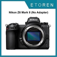 Nikon Z6 Mark II Mirroless Digital Camera (No Adapter)