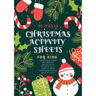 Holiday Fun- Christmas Activity sheets for Kids- 90 pages of fun activity