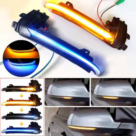 LED Dynamic Turn Signal Light Flowing Water Blinker For Audi A4 A5 B8.5 B8 RS5 RS3 A3 8P S5 RS4 A6 Q