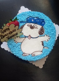 Co Cake - 平面畫公仔 snoopy olaf 蛋糕 生日蛋糕 歡迎來圖訂做