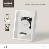 CoolGeek M1 Industrial Aesthetic CD Player Bluetooth Transparent Wall-Mountable Photo Frame High-Qua