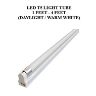 (1Pc) 1 Feet - 4 Feet LED T5 Light Tube (Daylight / Warm White) Stock Clerance