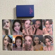 idle mini 9 flash mini card idle girl doll mini 9 mini card set Yuqi Meiyan Shuhua Xiaojuan Minnie c