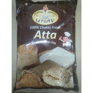 Deep Utsav Chakki fresh atta wheat flour 5kg Pkt