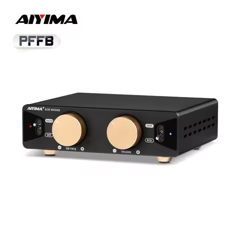 AIYIMA A70 MONO TPA3255 PFFB mono 2.0/2.1/5.1/7.1 Power Amplifier 300W Class D Digital Audio Amp wit