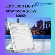 Super Bright Led Flood Light 50W/100W/200W 6000K Daylight IP66 Outdoor Indoor Sport Light