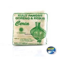 kulit pangsit mentah siap goreng 1 bungkus isi 50 lembar