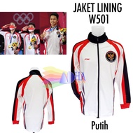 Jaket Badinton Olimpiade / Olympic Lining W501 / W 501 Bulutangkis Murah Diskon Adha Sport