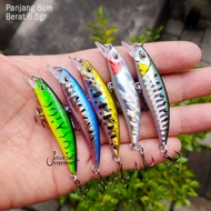 UL Sinking Minnow Lure 60s - UL Casting Fishing Lure - Ultralight Fishing Lure
