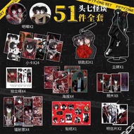 F First Seven Strange Talk Merchandise 51-Piece Set Shooting Photocard Keychain Standing Card Photo 