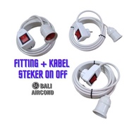 Fitting Cable Extension Fitting Hanging Lamp House Balloon Lamp E27 Long Cable Plug On Off Lamp Exte