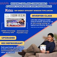 ♨►✓Astron Inverter Class 1 HP Aircon (window-type air conditioner-TCL-100MA)