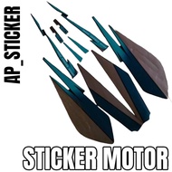 HIJAU Striping sticker sticker gl pro 95 green