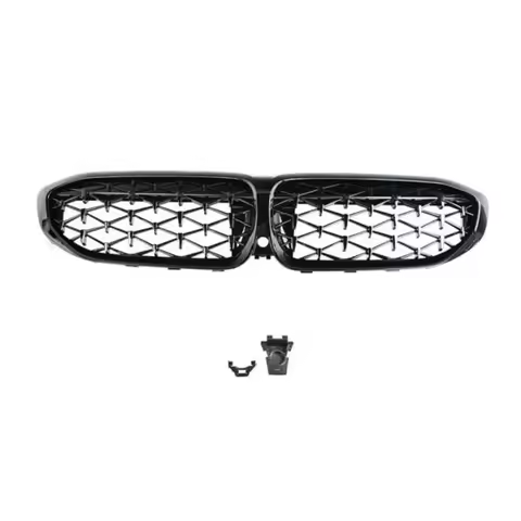 Middle grille BMW G20 330i M340i 20192022 Gloss Black Diamond OEM: 51138072085 MT046010 Ban sale on