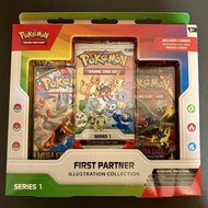 【現貨】PTCG 美版 First Partner Illustration Collection Series 1 30周年 全新未開 原盒 不散包 擴充包 寶可夢集換式卡牌遊戲 寵物小精靈卡 寶可