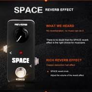 KOKKO FRB2 Space MINI เอ็ฟเฟ็กต์กีตาร์ไฟฟ้าเหยียบ เสียงก้อง 9V ไม่พร้อมอะแดปเตอร์ Effects Pedal