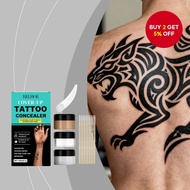 Tattoo Concealer Kit - 2-Tone Waterproof Full Coverage With Mixing Bottle & Tools 10g
