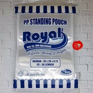 Standing Pouch Plastic 20x29