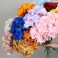 5-Head Hydrangea Artificial Flower Hand Bouquet Wedding Bunga Hiasan Dulang Hantaran Pelamin Decorat