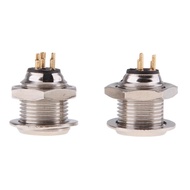 [ 2x 3Pin/3P Mini XLR Connector Plug Male Audio Adapter Socket