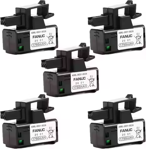 (5 Pack) A98L-0031-0026 Battery For PLC A98L-0031-0028 A02B-0309-K102 Battery