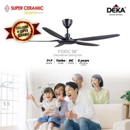 DEKA F10DC / F10DC BABY Ceiling Fan with DC Motor/ Kipas 5 blades/ Kipas/ Hitam