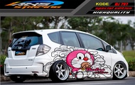 DECAL STICKER MOBIL AVANZA DORAEMON LUCU / STIKER MOBIL / STICKER MOBIL AVANZA XENIA / STIKER MOBIL 