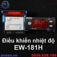 Điều khiển nhiệt độ EW-181H Bộ Điều Khiển Nhiệt Độ Berm EW181H 181H (Ewelly) (-45℃ ~ 80℃) 220VAC
